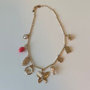 A New Day Gold Charm Necklace